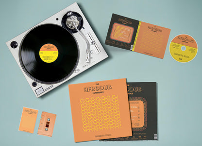 Umberto Echo - The Afrodub Experience (album - 2025) - 12" Vinyl + CD + cassette bundle